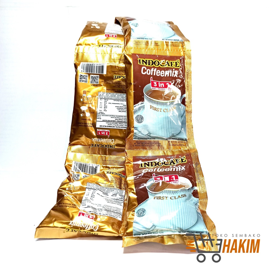 

Indocafe Coffemix 3in1 Sachet 1 Renceng 10pcs