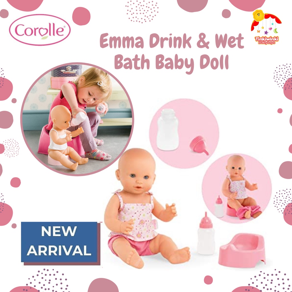 Corolle Emma Drink and Wet Bath Baby Doll