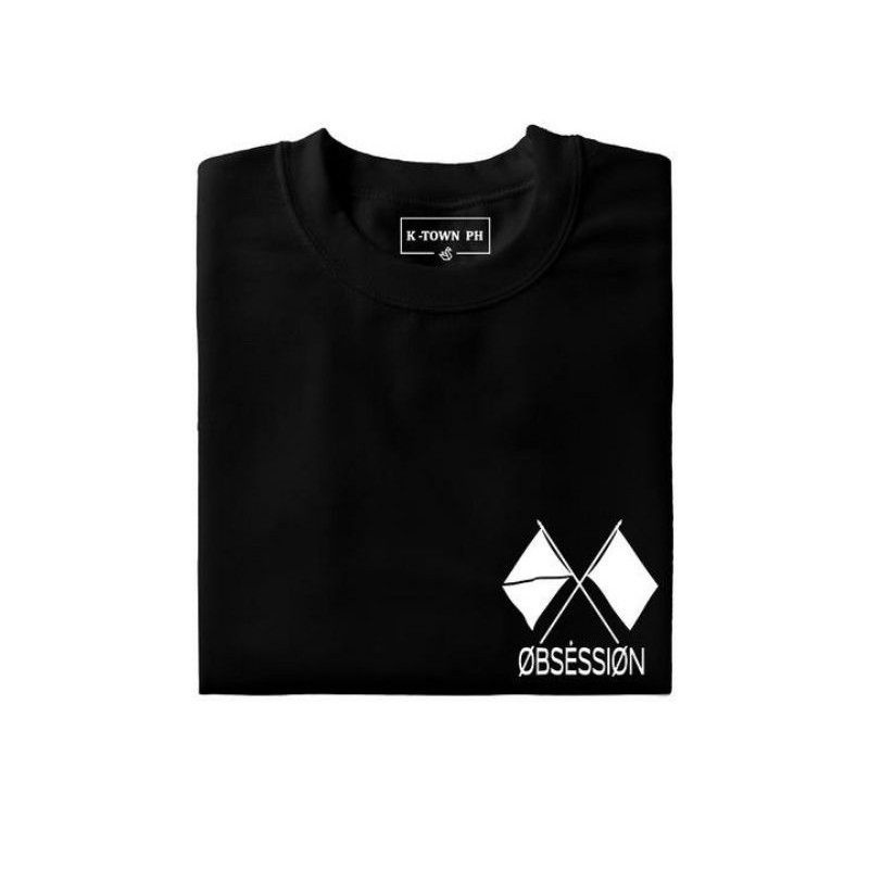 Murah!!! Kaos Kpop Korea EXO Obsession Logo Dada