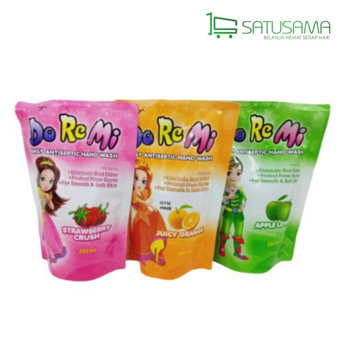 Do Re Mi Family Antiseptic Hand Wash/ Doremi Sabun Cuci Tangan Refill