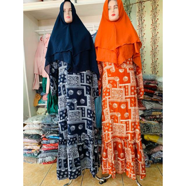 GAMIS MOTIF PREMIUM MONALISA SALEEE