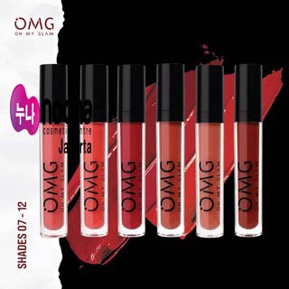 OMG OH MY GLAM MATTE KISS LIPCREAM 3.5 gr