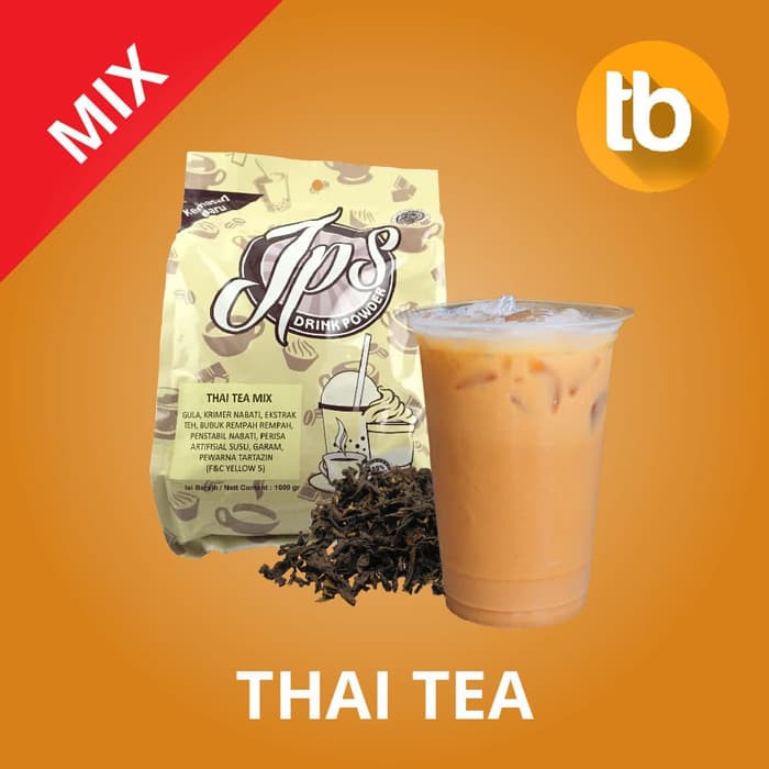

JPS Thai Tea Mix (Bubuk Minuman Dan Makanan) 1kg