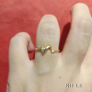 Cincin No 11 emas asli kadar 700 70 22 1 2 g gr gram gold Cincin No 11 emas asli kadar 700 70 22 1 2 g gr gram gold