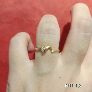  Cincin  No 11 emas asli  kadar 700 70 22 1 2 g  gr gram gold 