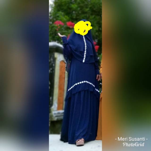 Kanaya set syar'i navy
