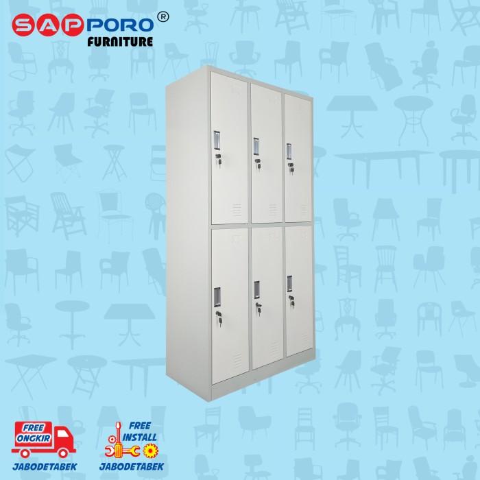 

Cabinet | Locker Besi / Loker Besi 6 Pintu Sapporo Essen 6 - Light Traffic