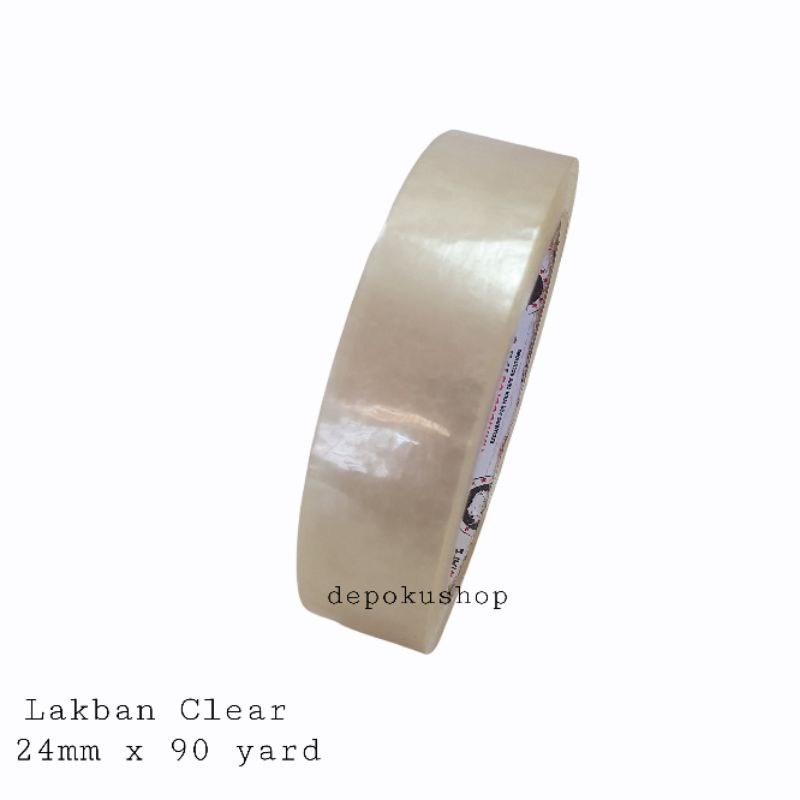 

Lakban Clear 24 mm x 90 yard