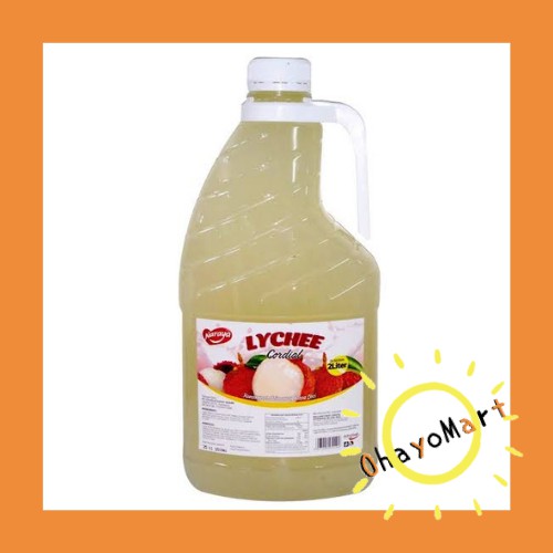 Naraya Lychee Cordial / Konsentrat Minuman Rasa Leci / Leci Sirup 2L