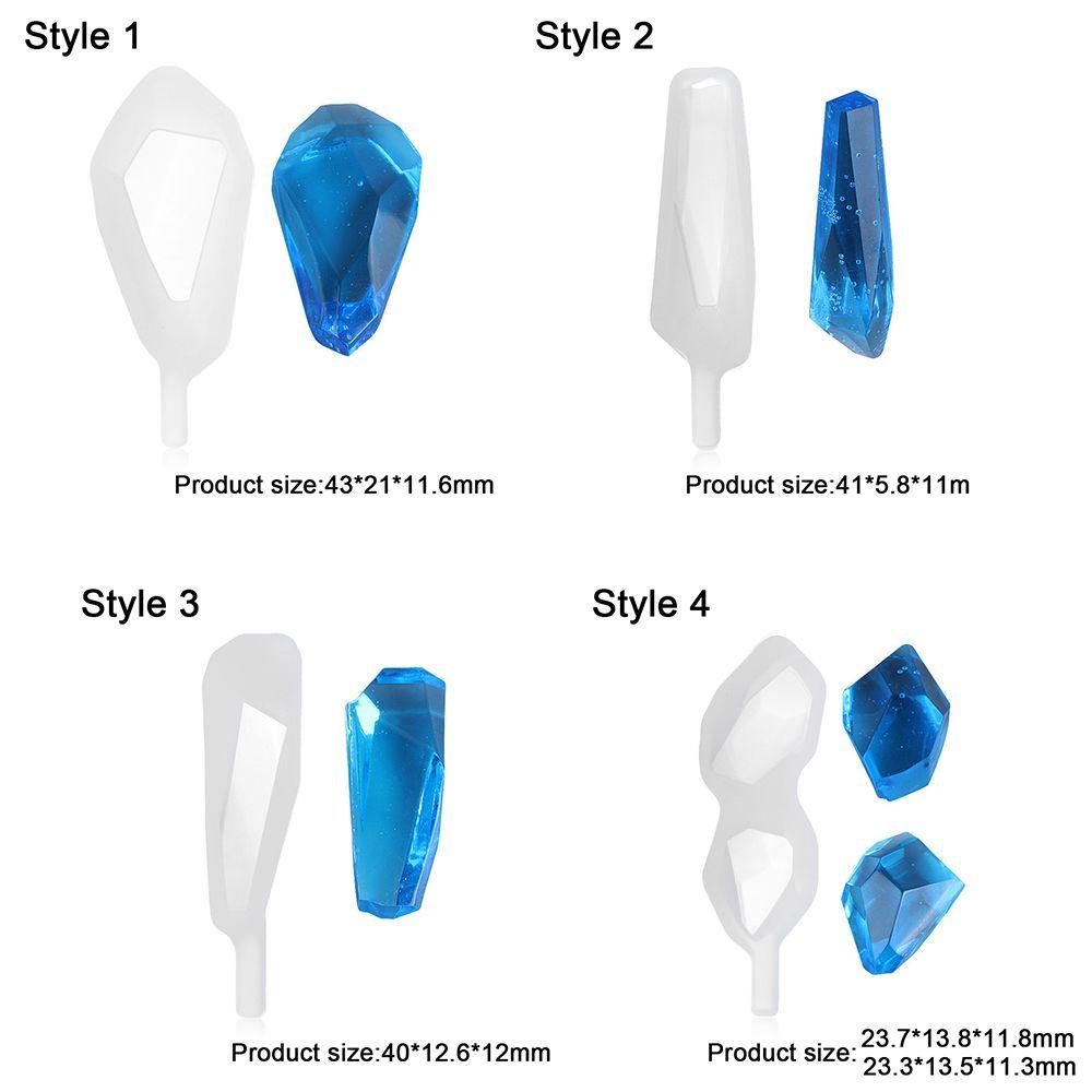 Top Silicone Cetakan Baru Kalung Liontin Bunga Kering Alat Membuat Perhiasan