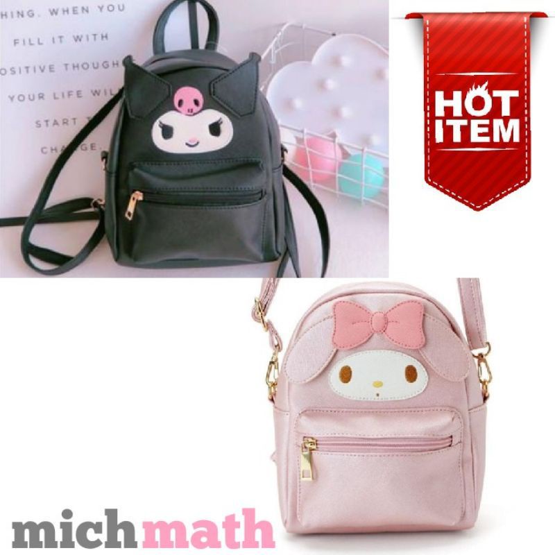 Jual Tas Impor Original Asli Sanrio Kuromi My Melody Hello Kitty