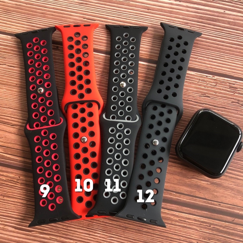 Premium Strap Apple Watch Ultra iWatch Nike Sportband 38mm 40mm 41mm 42mm 44mm 45mm 49mm