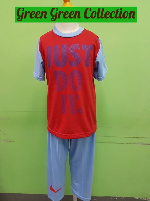 Baju Tidur/piama/piyama kaos anak nike just do it