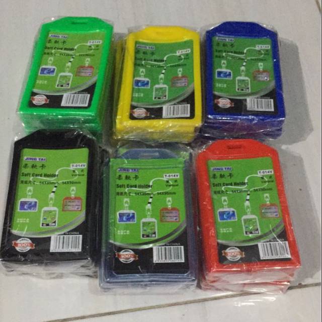

NAME TAG 1 sisi / SOFT ID CARD / ID CARD LENTUR 1 SISI / ID CARD SILICON jintai T-14
