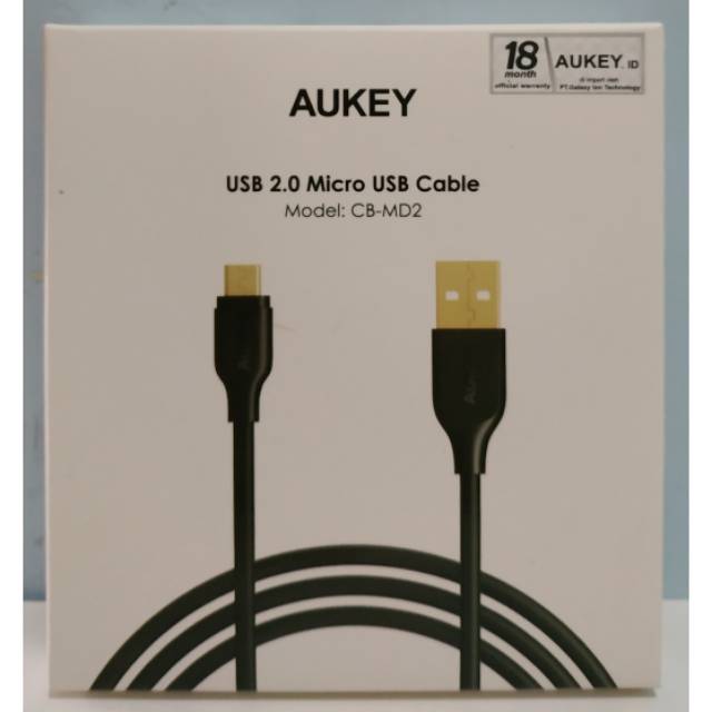 Kabel Cable Aukey USB 2.0 Micro USB Cable CB-MD2 CB - MD2