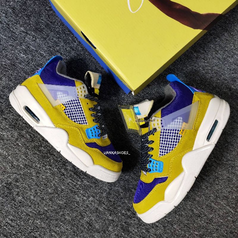 SEPATU AIR JORDAN 4 RETRO UNION LA DESERT MOSS