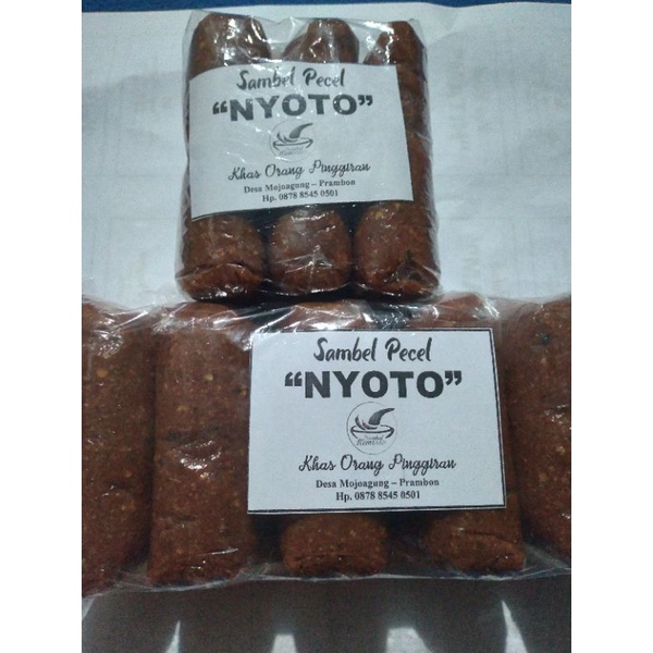 

sambel pecel nyoto khas oeang pinggiran