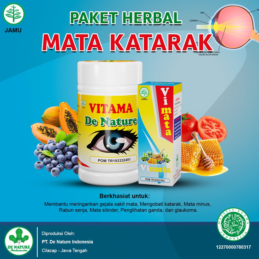 Obat Mata Katarak Paling Bagus Vitama De Nature