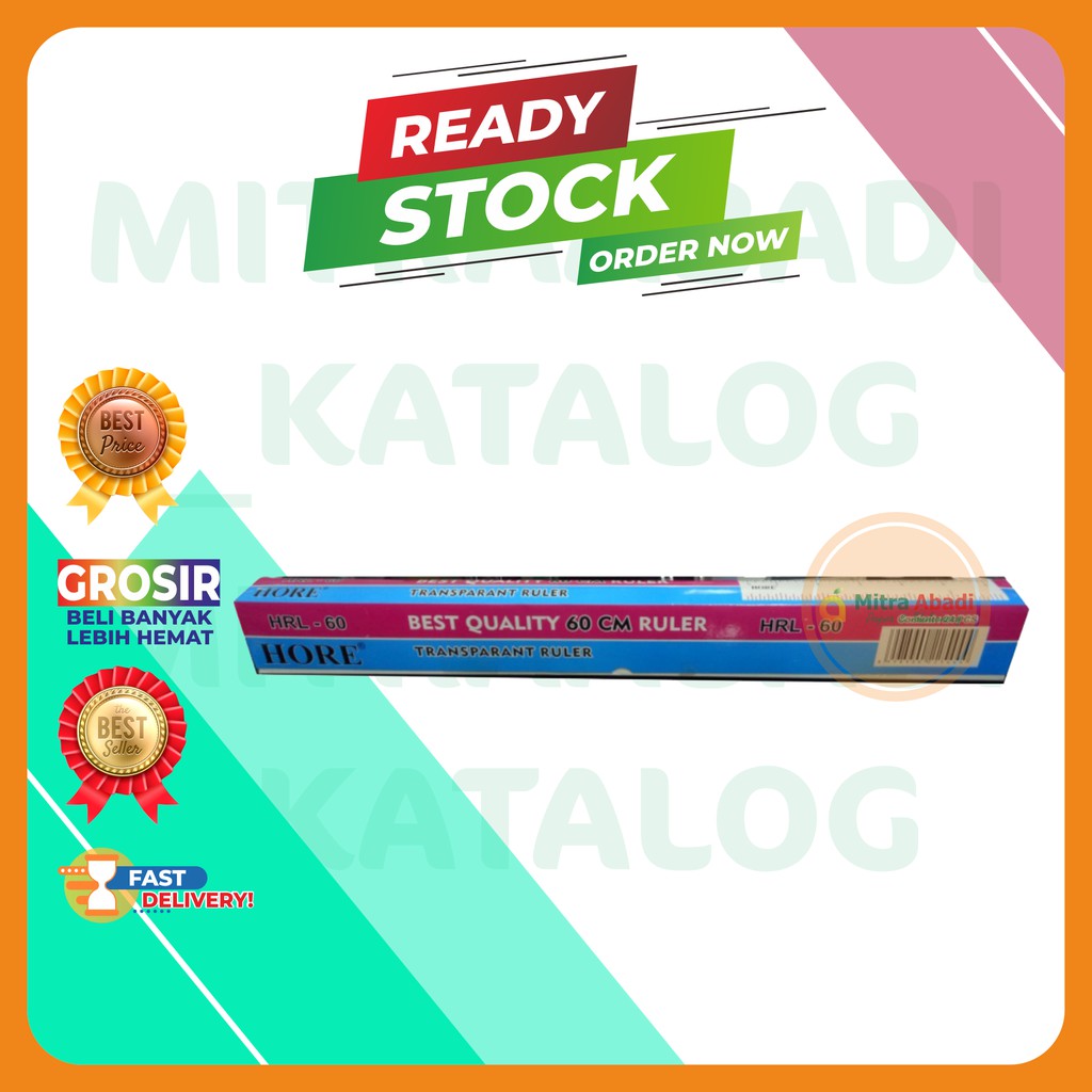 

PENGGARIS TRANSPARAN HORE 60cm