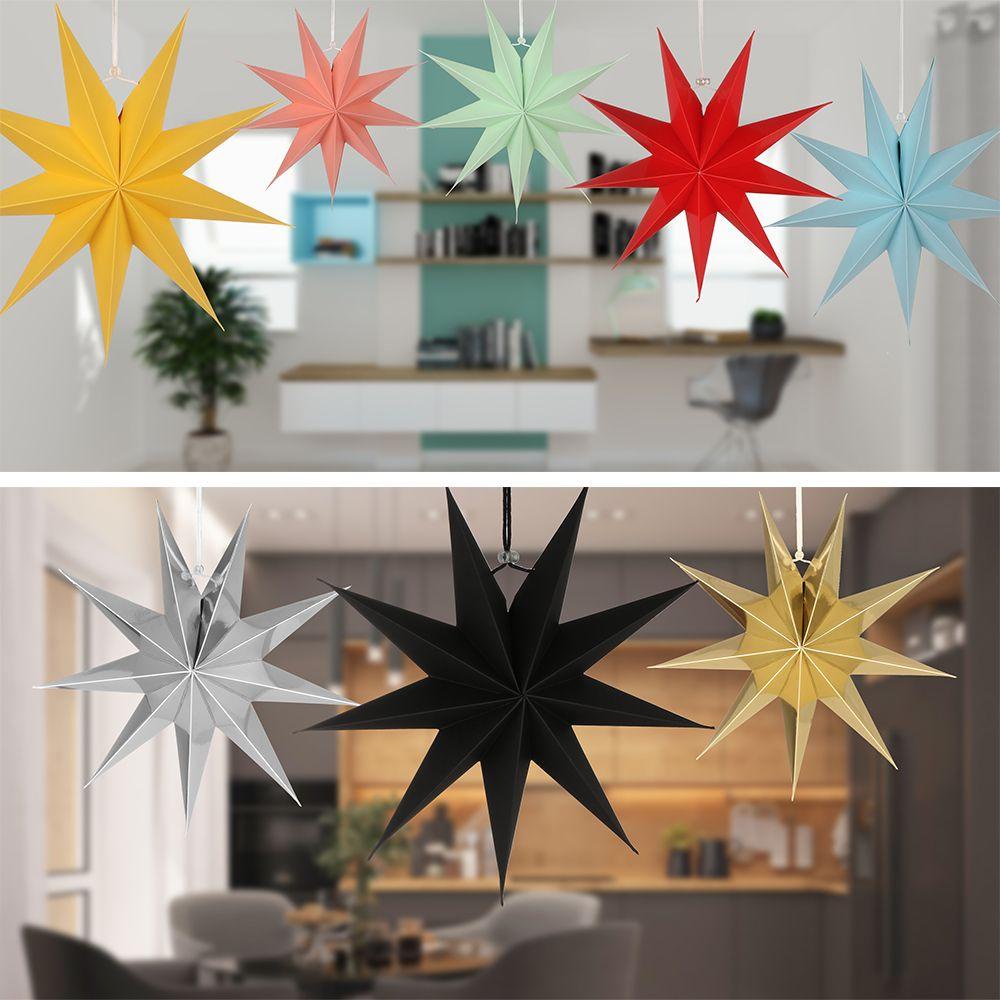 R-flower Party Hanging Ornament Rumah Kartu Kertas DIY Dekorasi DIY Festival