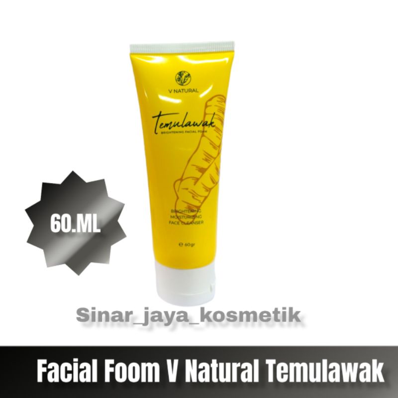 Facial Foom V Natural Temulawak BPOM