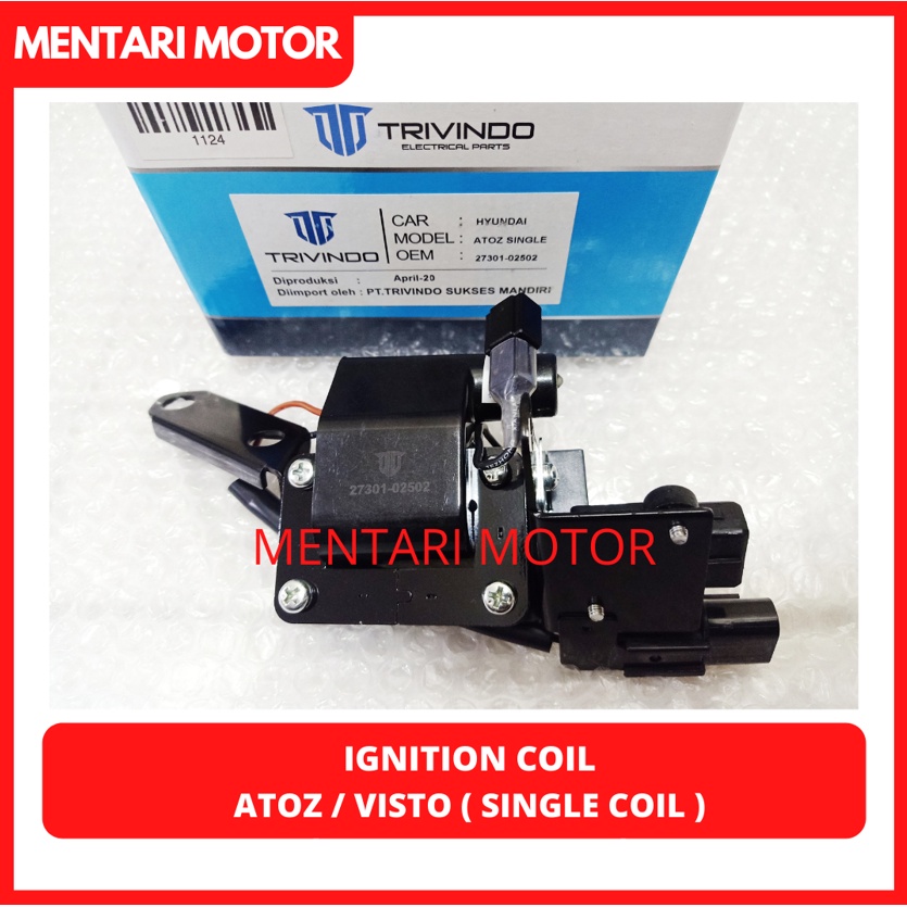 Coil Hyundai Atoz Kia Visto SINGLE Ignition Koil
