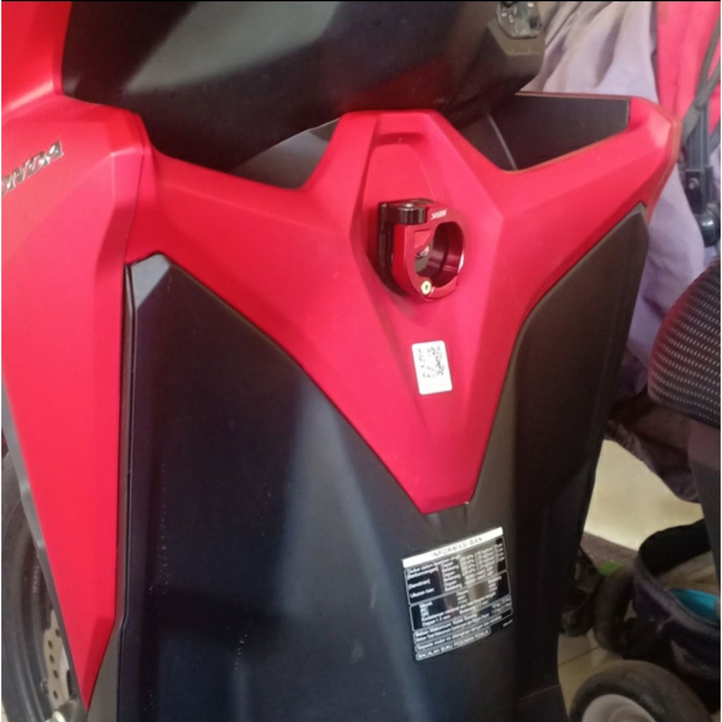 Gantungan nmax aerox lexi vario mio beat model bulat lipat