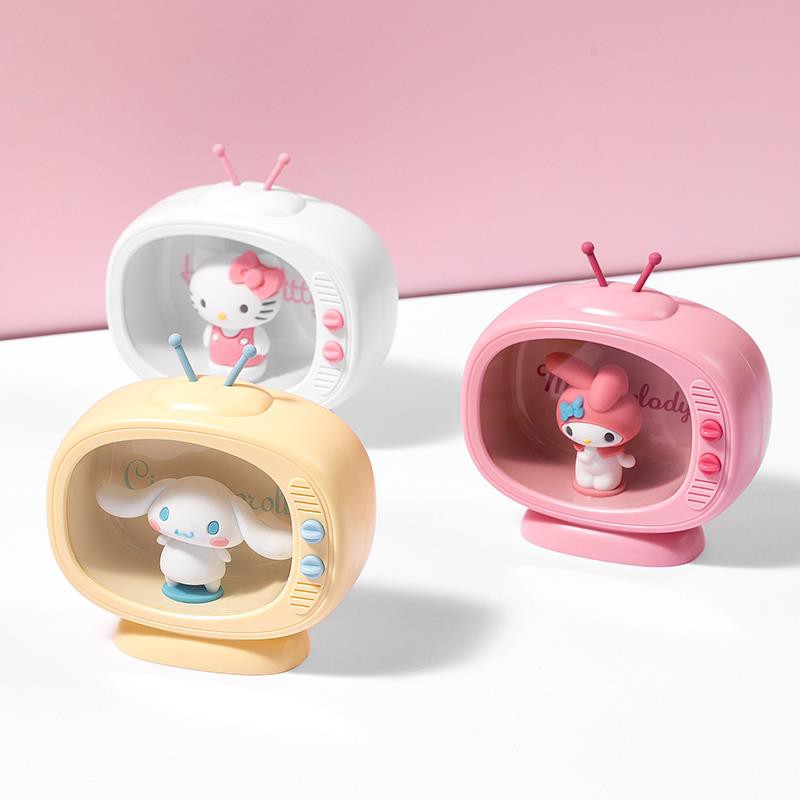 LAMPU KARAKTER ORI MINISO / LAMPU MEJA MINISO HELLO KITTY MELODY CINNAMONROLL TV