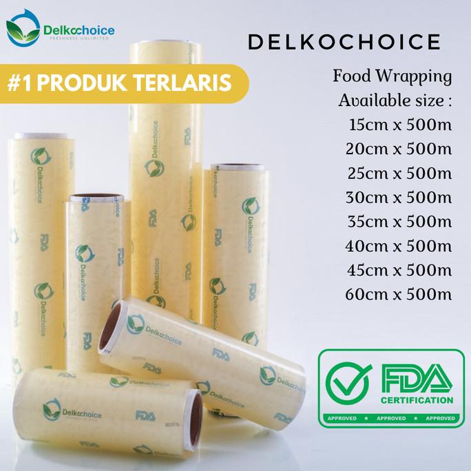 PLASTIK FOOD WRAP / CLING WRAP - DELKOCHOICE