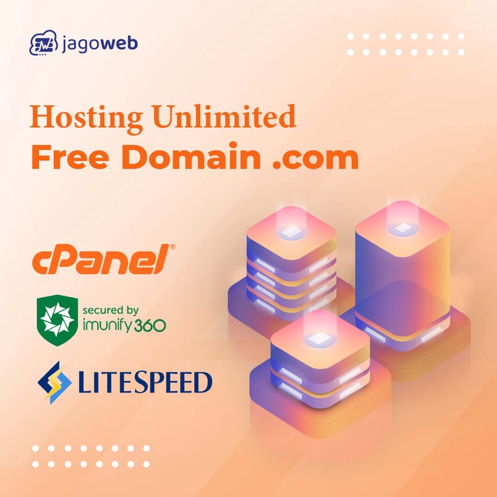 Hosting Unlimited Termurah Free Domain .com Hosting cPanel Hosting Jagoweb