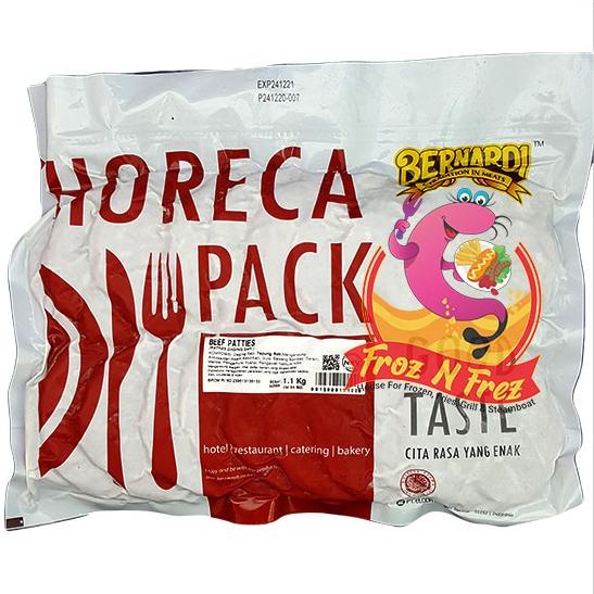 

Bernardi Beef Patties 1100 Gram - Horeca Pack Muezhahalifah