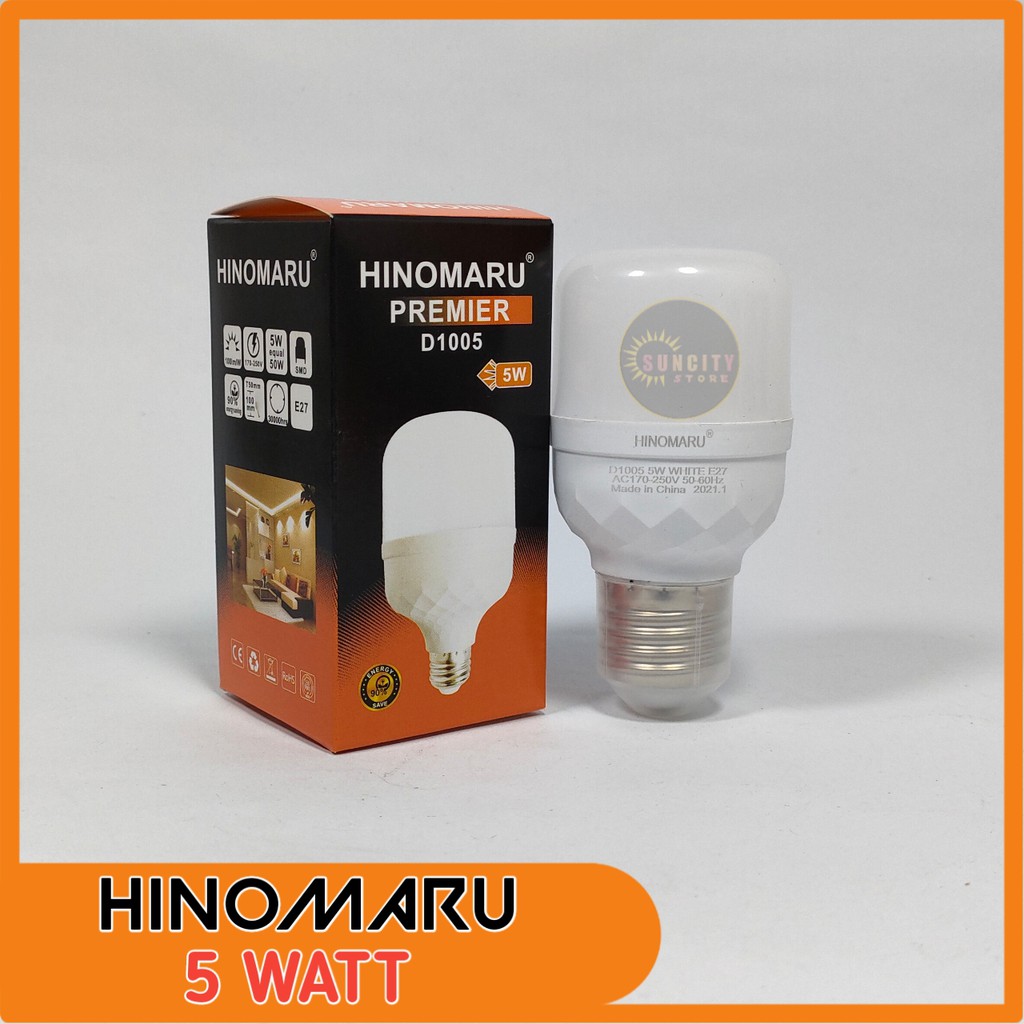 Hinomaru Lampu LED Capsule 5 Watt - Cahaya Putih