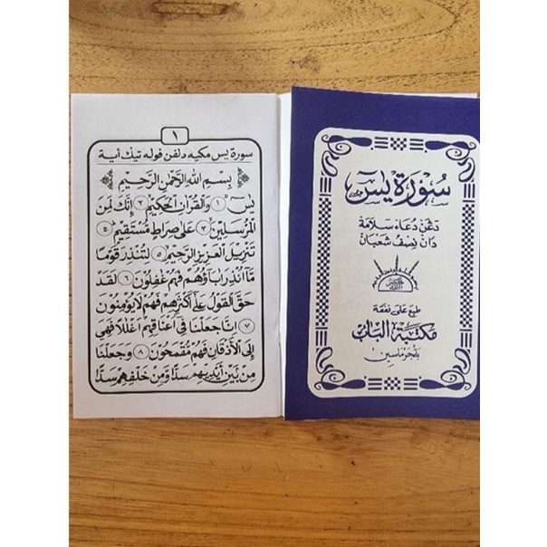surah yasin / buku yasin