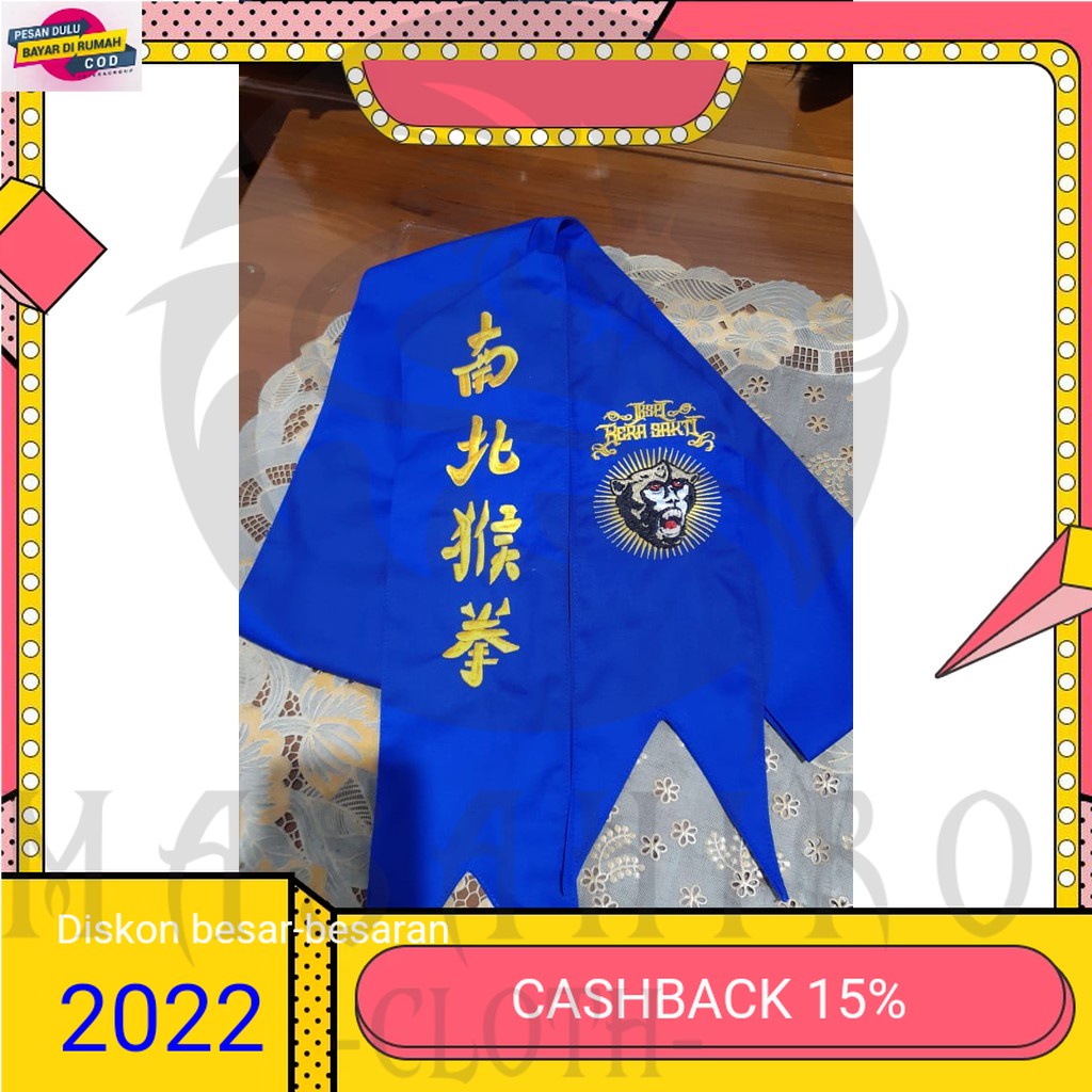 BAJU IKSPI KERA SAKTI SABUK DRELL IKSPI KERASAKTI/ SABUK DUPLIKAT / SABUK SILAT BEST SELLER TERLARIS