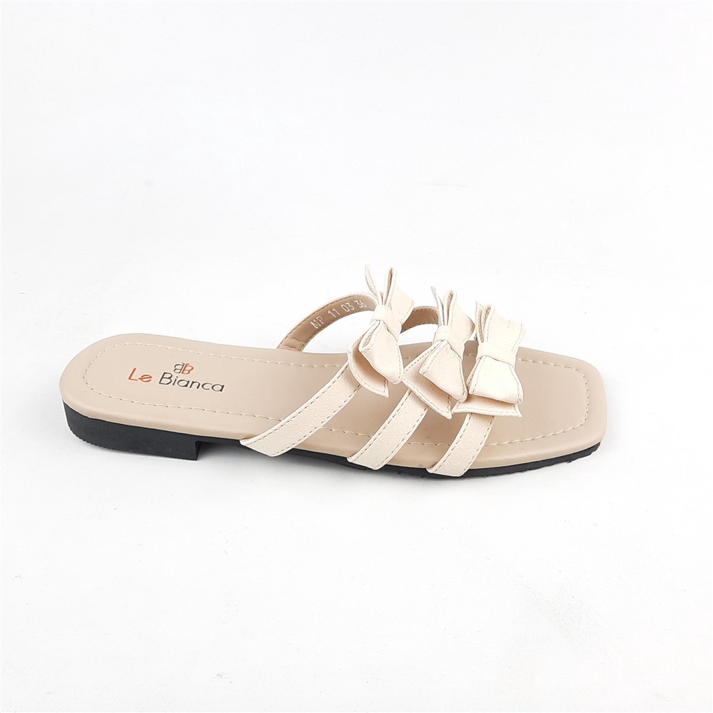 Sandal flat wanita Le bianca Mp.11.03 36-40