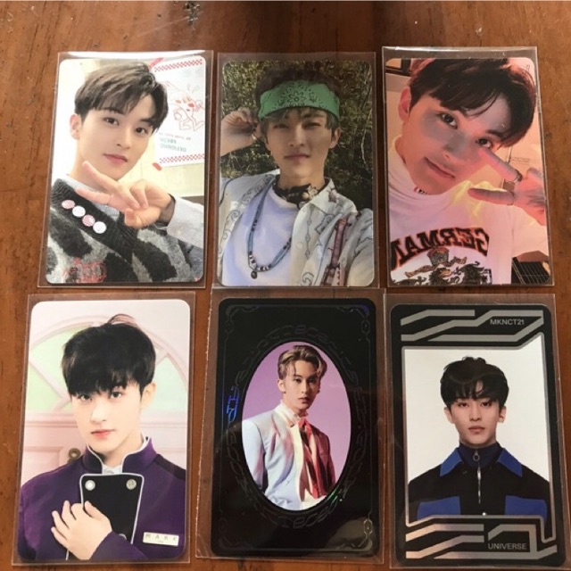 PC PHOTOCARD MARK NCT DREAM/127 SG22 FUTURE VER NCIT NIGHT VER UC UNIVERSE YB BENE SG22