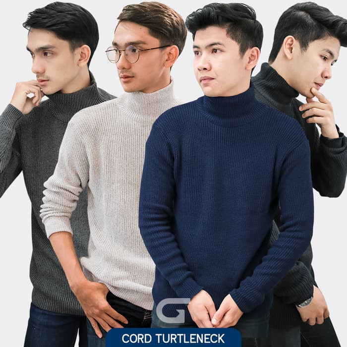 ADEM HALUS TEBAL TERBAIK WOLL Jaket Pria Berkualit fashion M5O5 Sweater Rajut Pria Gomuda Cord