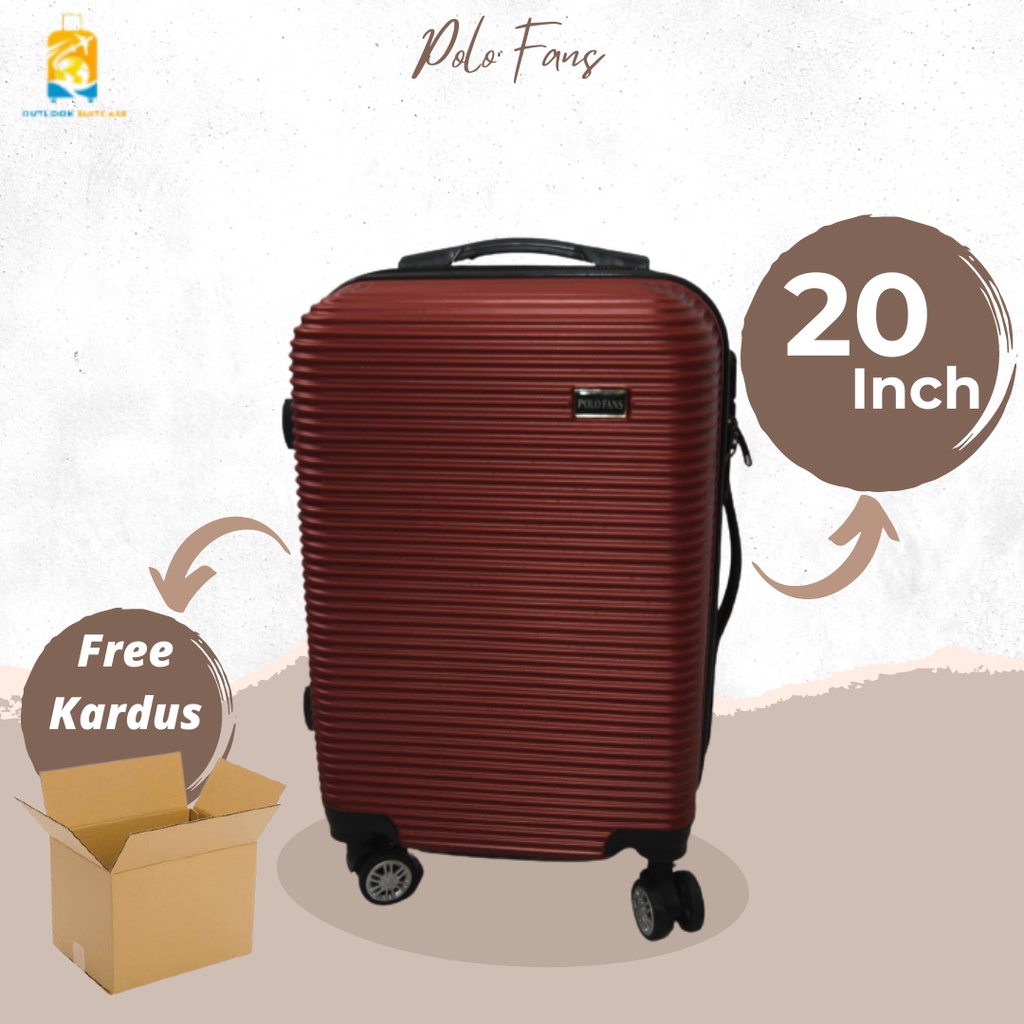Koper 20 inch Murah Kabin Fiber Polo Fans Tipe 2032