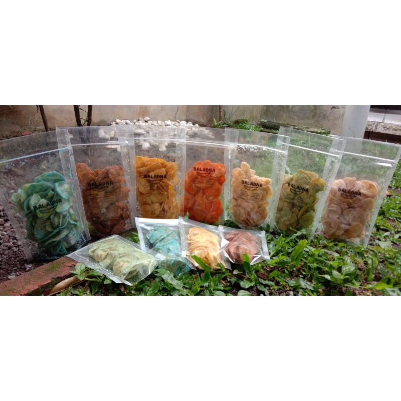

6 Pcs Keripik Pisang Baladna 85gr Random Varian