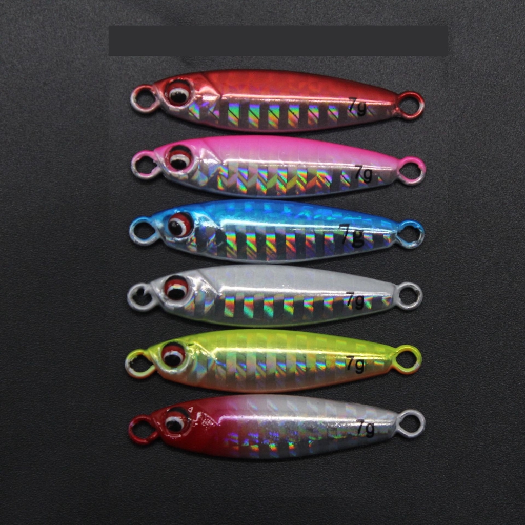 Shengyao 1Pcs Logam Metal Jig Umpan Pancing Memancing Ikan 7g/10g/15g/20g Fishing Lure Buatan Jigging Sinking