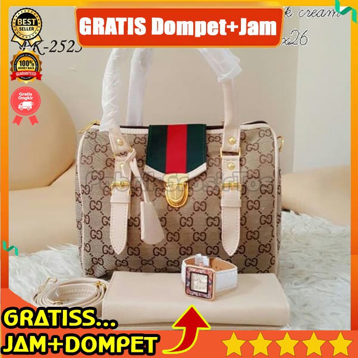 2670 TAS IMPORT WANITA FASHION KOREA GLOSSY BRANDED YSL SAC DE JOUR 26CM MORODER LEATHER HAND BAG /