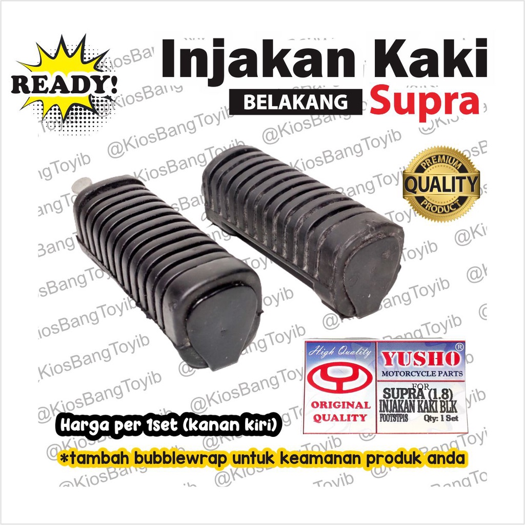 Karet Footstep Belakang/Pijakan Kaki Belakang Supra Supra X125 Grand Karisma (YUSHO)