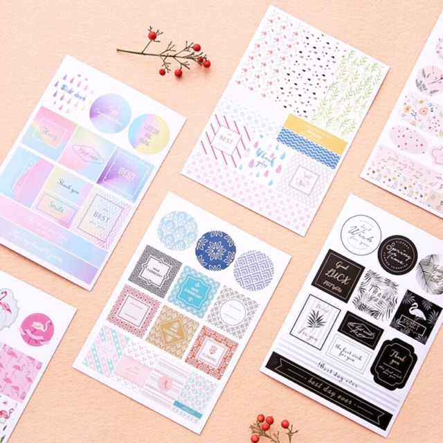 

Sticker background layout kit diary bullet journal stiker bujo planner jurnal