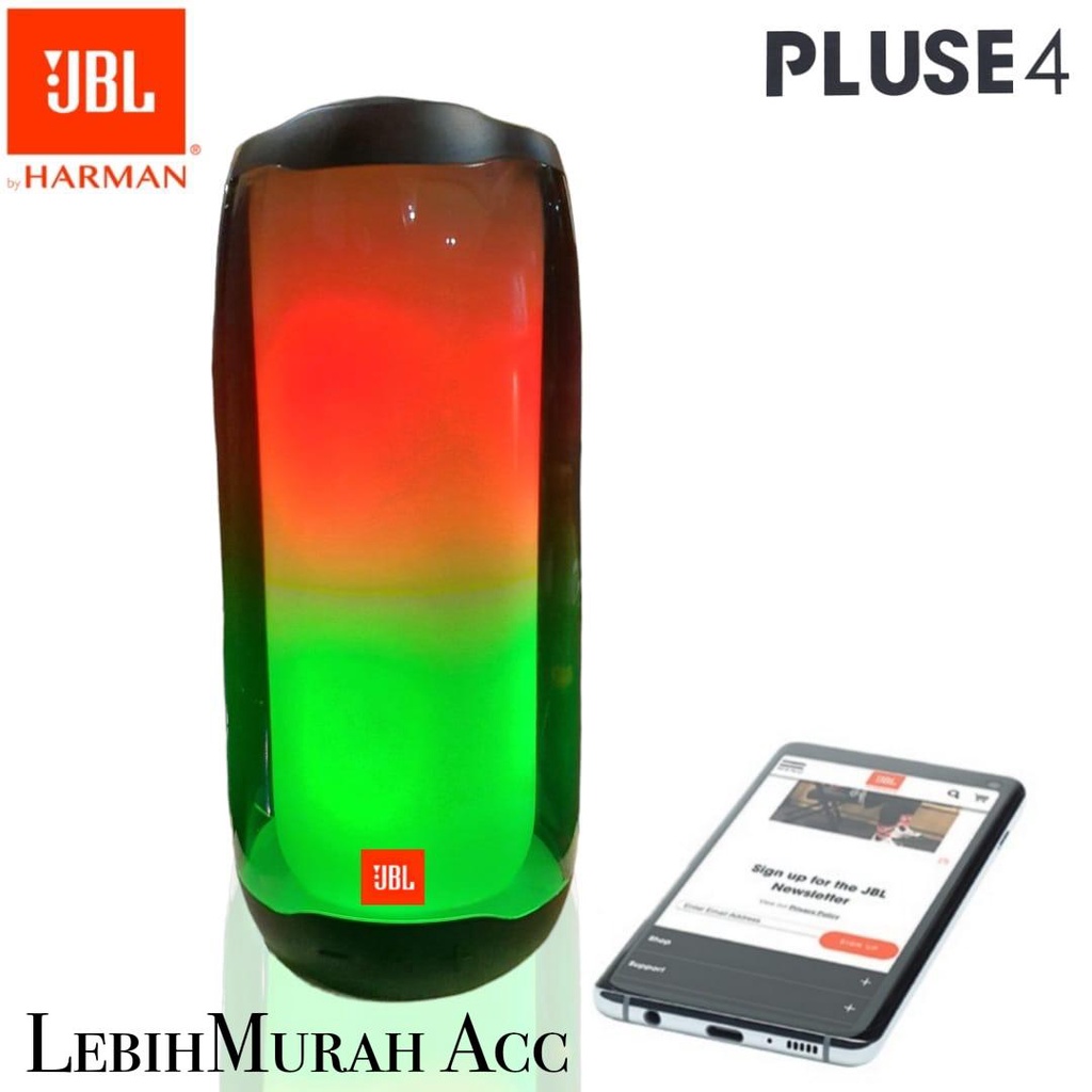 JBL PULSE 4 Speaker Bluetooth Wireless Portable LED 360 Lightshow and Sound Super Bass High Quality OEM