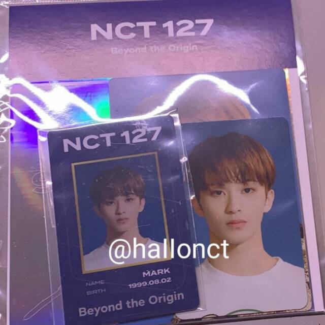 Beyond Live ID Card Deco Mark NCT 127