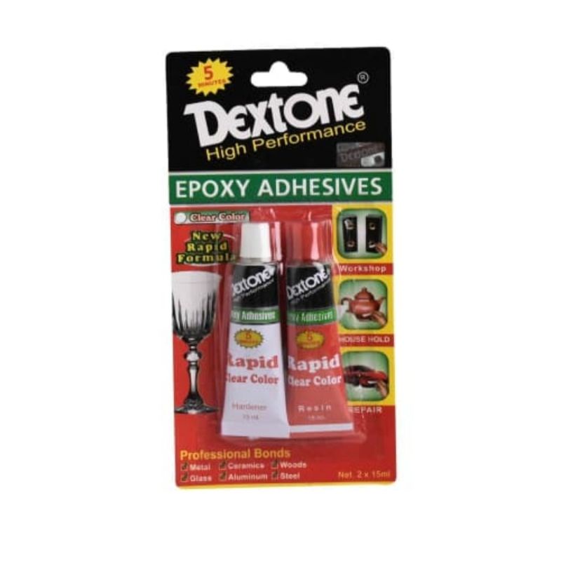 

Lem Epoxy 5 Menit 2x15ml