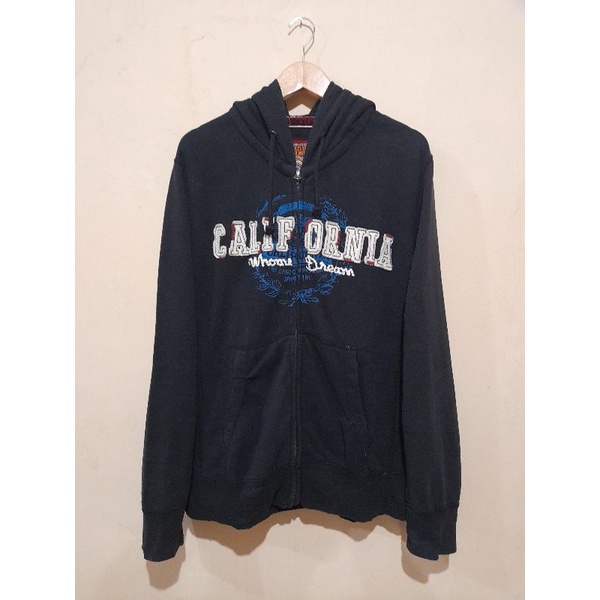 Hoodie California WHO.A.U 1849 vintage second original