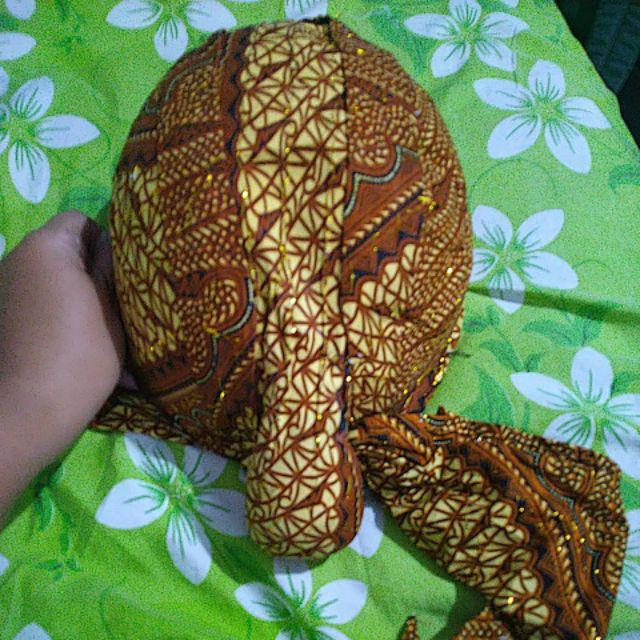 (bisa Cod) Blangkon Batik Ukuran Remaja Dan Dewasa/ Topi Khas Jogja Solo Harga Murah