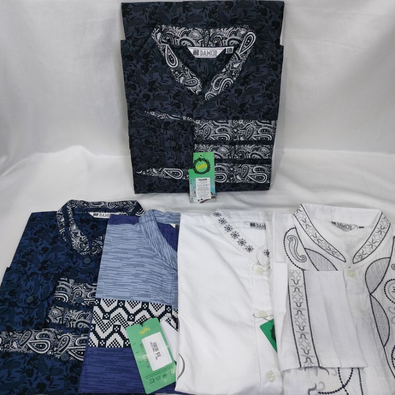 KEMKO DAMOR | KEMKO CORAK DAMOR | KEMEJA KOKO DAMOR ASLI