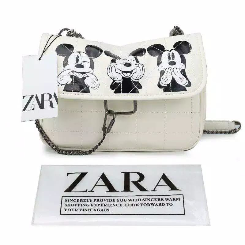 Tas Selempang Wanita Mickey Mouse Simple Fashion Import#110